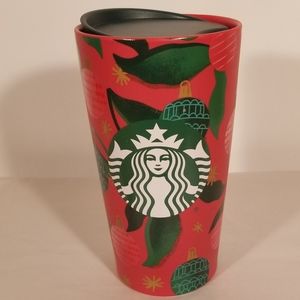 Starbucks Ornaments Tumbler Mug Ceramic (12 oz) 2019 Holiday Christmas